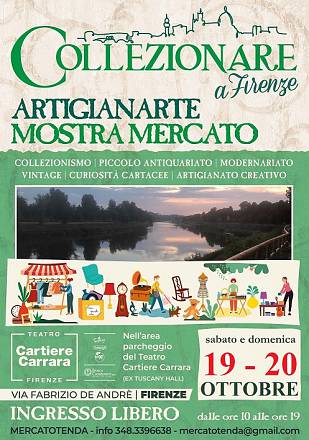 Collezionare a firenze - artigianarte ottobre 2024